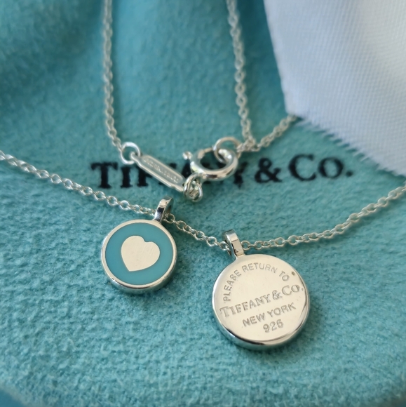 Tiffany & Co. Jewelry - Tiffany & Co Mini Double Circle RTT Necklace